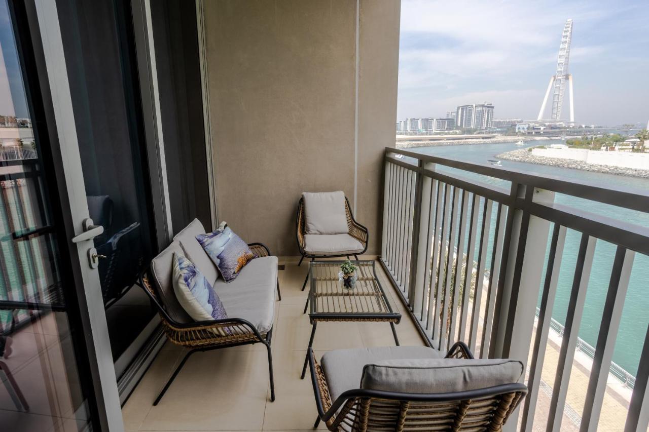 Waves Holiday Home - Waterfront Apartment With Breathtaking Sea Views 迪拜 外观 照片